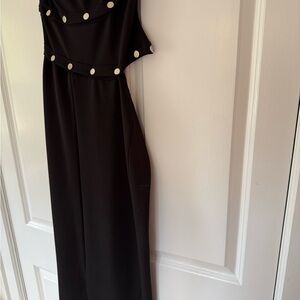White Fox Boutique Back at One Black Maxi Dress